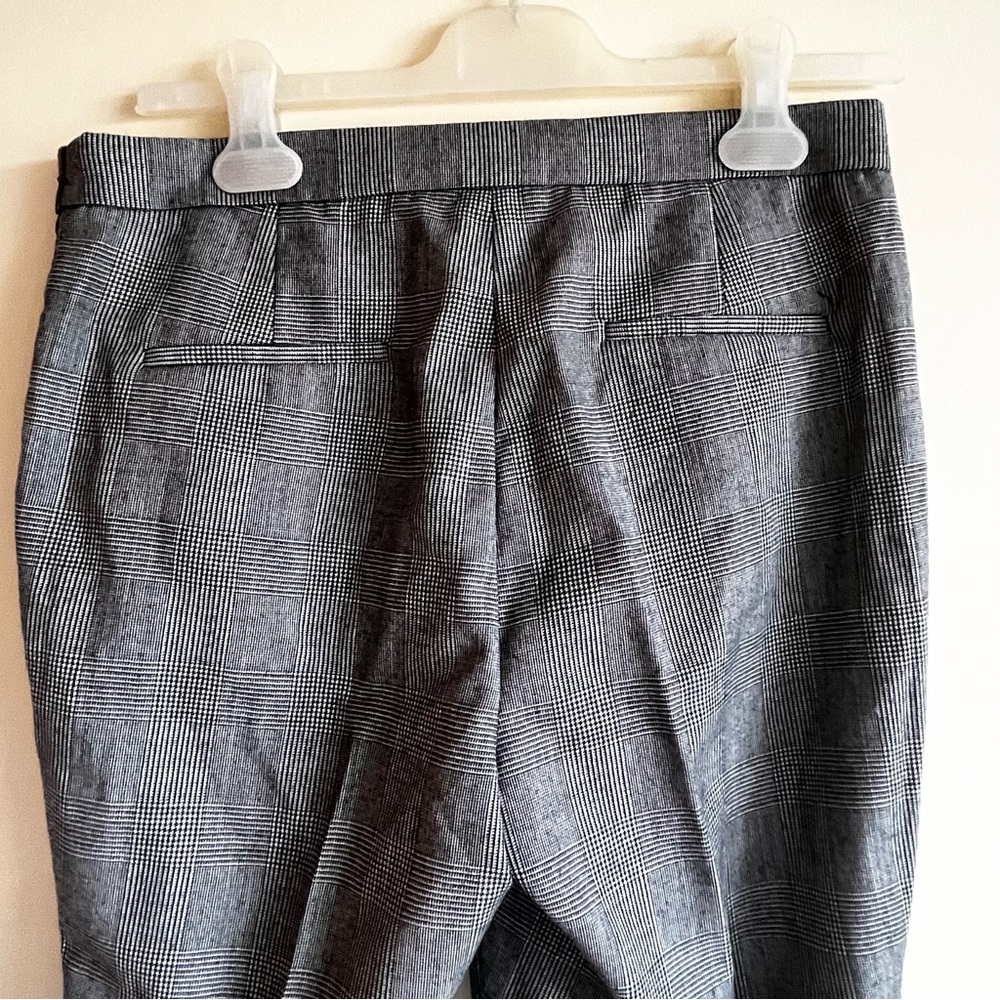 **BNWOT** J CREW BLACK AND WHITE HOUNDSTOOTH DRESS PANTS - Picture 5 of 14